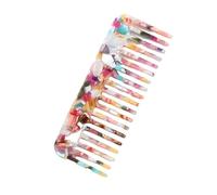 Peine Fashion Design Hair Comb Wide Hairdressing Massage Hairbrush Colorful Styling Tools(11)