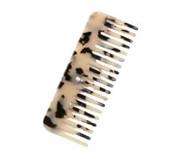 Peine Fashion Design Hair Comb Wide Hairdressing Massage Hairbrush Colorful Styling Tools(Beige)