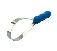 Peine for Caballos, Cepillo Ecuestre, Peine Antideslizante, Apto for, Ganado y Todas Las Especies caninas, raspador de Sudor(Blue)