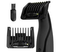 Peine guia ajustable compatible con OneBlade con regulacion dial por giro de 1 a 5 mm - Recortadora Cuchilla QP2520 QP2530 QP2630 QP2620 QP2510 QP2521 QP2522 QP2531 QP6510 y cortapelo de recorte