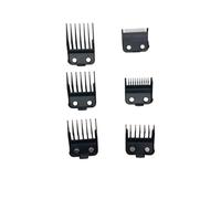 Peine Guía De Corte Profesional, Compatible Con MRD, Compatible Con Wahl, Con Diseño De Imán De Metal 1.5/3/4.5/6/10/13MM(Black)