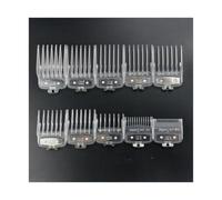 Peine Guía De Límite For Cortapelos, 8/10 Uds., Compatible Con WAHL Y Kemei | Recortadora Universal, peine guía de peluquero, herramienta de corte de pelo, peines de límite(10pcs Clear)