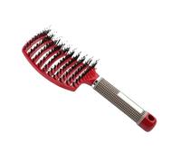 Peine Hairbrush Women Wet Curly Detangle Hair Brush Brushes Scalp Massage Comb for Salon Hairdressing Styling Tools(Red)