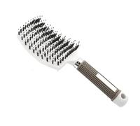 Peine Hairbrush Women Wet Curly Detangle Hair Brush Brushes Scalp Massage Comb for Salon Hairdressing Styling Tools(WHITE)
