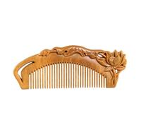 Peine Herramientas for el cuidado de la barba for hombres, peine de madera for ducha, peine for cabello húmedo, adecuado for todo tipo de cabello Peine Para el Cabello