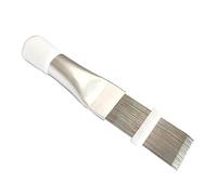 Peine HVAC - Enderezador de bobina de acero inoxidable, cepillo de limpieza de radiador, peine condensador portátil de aire acondicionado, unidad de refrigeración para eliminar el polvo y los desechos