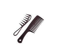 Peine Juego de 2 peines for peinar el cabello, dientes anchos, especiales for pelucas naturales
