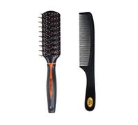 Peine Juego de peines profesionales for el cabello de 2 piezas, peine de corte de estilo for cabello largo y corto rizado y recto Peine Para el Cabello