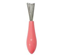 Peine Limpiador de cepillos de pelo, mango de plástico, removedor de cepillos de limpieza, herramientas de belleza integradas, productos de limpieza, cepillos de pelo, cepillo de pelo