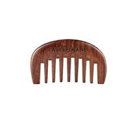Peine masajeador de cuero cabelludo de Fable and Mane. Peine masajeador de cabeza de madera de ébano, peine masajeador de cuero cabelludo desenredante, peine masajeador de cabello nutritivo para
