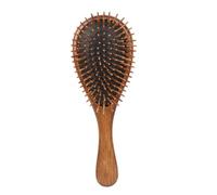 Peine Masajeador de Madera de Haya Púas Dobles para Mujer | Diseño Creativo y Práctico, Mango Antideslizante, Distribuye Aceite Natural, Uso Doméstico y Obsequio