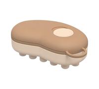 Peine Masajeador de Piel Cabellada | Compresa Refrigerante Helada de Silicona Masajeando la Cabeza | Herramienta de Relajación Capilar Práctica y Portátil