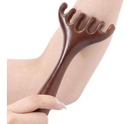 Peine Masajeador para Cuero Cabelludo,Peine de Madera Para Masajes - Rastrillo Terapéutico Para Cuello Y Ducha Uso Diario Viaje Hogar Spa Regalo Cumpleaños Hombres Y Mujeres Mantenimiento