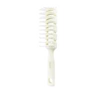 Peine Men Vent Hair Brush Comb Back Curly Styling Salon Nine-Row(Green)