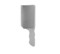 Peine Men's Hair Cutting Positioning Comb Barber Scissor Set Flat Head With Horizontal Accessories(Grey)