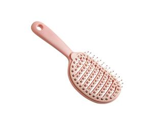 Peine multiusos con cerdas suaves, cepillo portátil para una limpieza eficaz del cuero cabelludo y peinado, cepillo de pelo apto para viajes