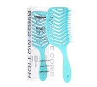 Peine multiusos para peinar el cabello con diseño hueco para desenredar, trenzar y alisar, herramienta de peluquería de ABS hueco