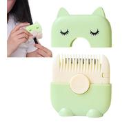 Peine Navaja Para Corte De Pelo Mujer | Herramienta Cortapelo,Cortapuntas Doble Cara para Todas las Edades, Tijeras para Flequillo