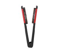 Peine para Alisar el Cabello, Clip de Cerdas de Jabalí Cepillo para el Cabello Alisador de Cabello No Eléctrico Doble Cara Peine para Peinar el Cabello Cepillo de Peluquero Herramientas para Pe