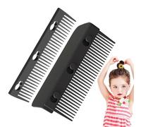 Peine para alisar el cabello | Peine de agarre con clip para plancha plana,Accesorio de peine desmontable, herramienta de peinado de peine de calor alisador, accesorios de peines de bricolaje