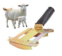 Peine para animales de granja | Peine para el cuidado de animales de granja - Cepillo de cuidado, para mascotas como, cabras, ovejas en establos, pastos y viajes