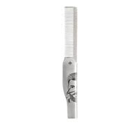 Peine para Barba,Cepillo Para Cabello Portátil De Acero Inoxidable - Peine Pequeño Para Aseo Capilar Masculino - Para Afeitado Y Estilizado Para Hombres Papá Esposo Para Viaje Diario Hogar Oficina Y B