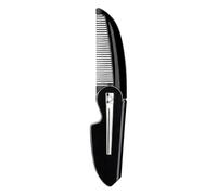 Peine para barba - Cuerpo hecho a mano de madera natural, accesorio portátil para la cara, herramienta de bolsillo universal, de mantenimiento detallado para el cuidado del bigote