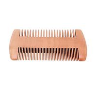 Peine para Barba de Madera, Peine para Barba de Madera Compuesta Antiestática Resistente Y Duradera para Uso Diario Viajes Salientes