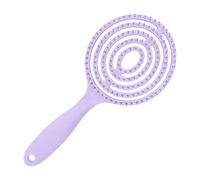 Peine para cabello rizado, cepillo desenredador, ventilado, con paleta, cepillo desenredante elegante para cabello húmedo y seco, peine de masaje de aire para alisar y rizar