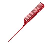 Peine Para Cabello Y.S. PARK YS-101 Rojo 216mm Con Cola De Plástico