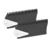 Peine para Cera PVC, Herramienta de Limpieza, 2 Unidades para Mantenimiento de Tablas de Surf y