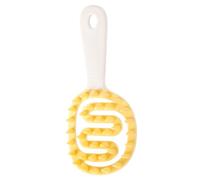 Peine para champú de silicona - Masaje de 7,09 pulgadas | Peine de | PP - Herramienta de limpieza del cabello con mango ergonómico para mujeres, hombres y niños mayores i massag