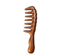 Peine para cortar el pelo Peine de masaje de estilo chino, peine de dientes anchos, peine de peluquería, peine meridiano, alisador de cabello, terapia capilar, peine de dientes grandes, uso doméstico