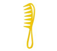 Peine para desenredar dientes anchos, peine flexible para ducha, dientes espaciados, peine hueco, antiestático, para desenredar el cabello