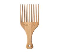 Peine para desenredar el cabello, con tenedor de madera para peluquería, peine de cola puntiaguda al aceite