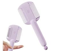 Peine para el cabello - Cepillo de cuidado diario de doble cara, desenredante antiestatico portátil para cabello seco y mojado mujeres hombres adolescentes