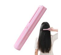 Peine para el cabello con calefacción de cerámica - Peine de cerámica de 18,5 cm, herramienta de peinado portátil de 3 niveles, peines para alisar el cabello, para Parr