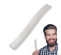 Peine para el cabello para hombre, peine ergonómico para de peluquería para hombres, compacto y cortadora de dientes finos, herramienta duradera para peinar el cabello, accesorio de agarre