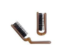 Peine para el cabello plegable, cepillo de viaje ligero y cómodo para un peinado rápido | Cepillo de masaje portátil adecuado para hombres y mujeres, herramienta de cabello antiestática para