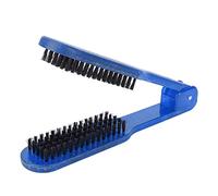 Peine para el Cabello Resistente Al Calor, Cepillo para el Cabello con Férula Transpirable de Doble Cara, Resorte Importado Antiestático para Alisar el Cabello y Dar Forma (BLUE)