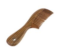 Peine para el Cuidado del Cabello, Hecho a Mano, con Mango para Barba, de latón.