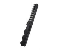 Peine para el pelo suave, peine nórdico para el hogar, textura de dientes anchos, peine de peinado portátil, plegable, peine desenredante de pelo