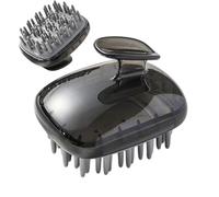 Peine para fregar el cuero cabelludo - Cepillo para masaje del cuero cabelludo, peine | Depurador de pelo de cerdas, cepillo de lavado de pelo extraíble para cabello húmedo y seco