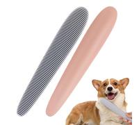 Peine para gatos - doble ancho 2 piezas accesorios - Peine de desenredar cepillo para el cuidado del pelo | para pelo interior y exterior enredados pequeñas medianas grandes razas interiores y