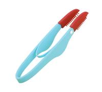 Peine para manchas de lágrimas para mascotas, peine de silicona para perros, cepillo multiusos para ojos de mascotas, peine de silicona con mango antideslizante, removedor de cepillo de lágrimas para