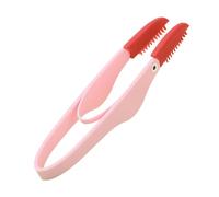 Peine para manchas de lágrimas | Peine para la cara del perro con cabezal de silicona con mango antideslizante - Peine flexible para perros, peine multiusos para orejas, peluquería, Cenmoo