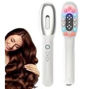 Peine Para Masaje Capilar - Cepillo Eléctrico Para Masaje Capilar | Cepillo De Masaje Vibratorio Compacto Para Fortalecer El Cabello, Productos Para El Cuidado Del Cabello De Mujeres Para Viajes, Hoga