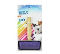 Peine para Mascotas con púas de Acero dobladas, Ideal para desenredar y Eliminar el Pelo Muerto.
