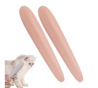 Peine para mascotas, masaje para depilación suelta, peine alisador de pelo de gato, para pelaje largo y corto, capa inferior anudada, razas pequeñas y grandes, hogar, refugio o viajes