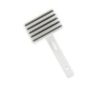 Peine para mascotas para perros gatos: cepillo ergonómico portátil, agarre cómodo, eliminación eficaz del pelo la caspa, masaje suave | Perfecto para hogar, bañera, sofá, alfombra, animal p